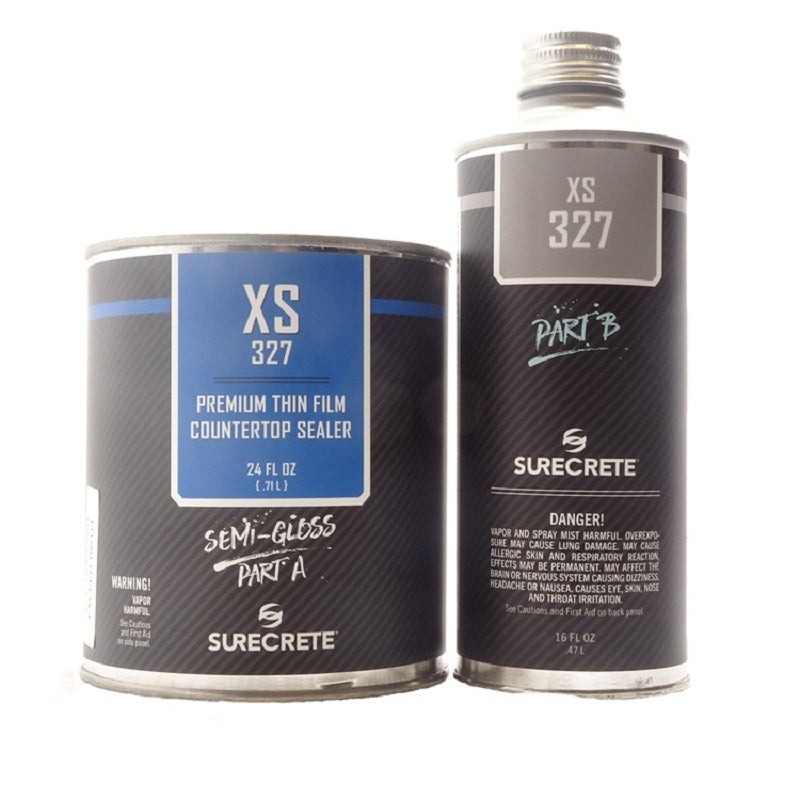 Top-Quality XS-327 Concrete Sealer Matte or Gloss Combo (Part A & B)