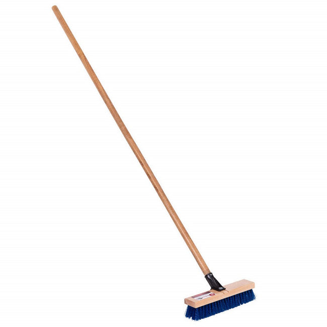 12" Synthetic Deck Brush with Wood Handle (GSDB12)