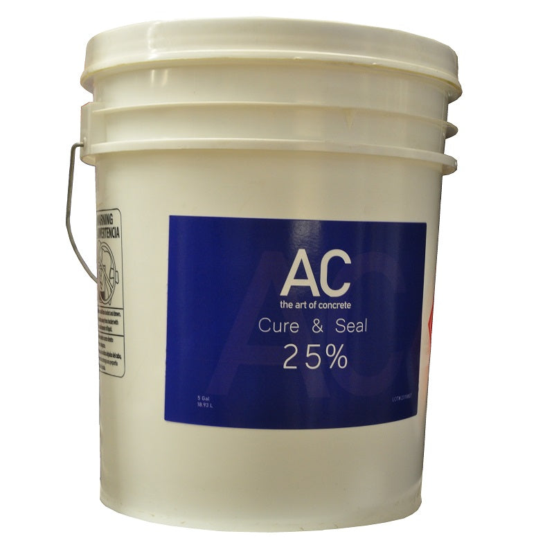 AC the art of concrete 25% Cure & Seal 5 Gallon