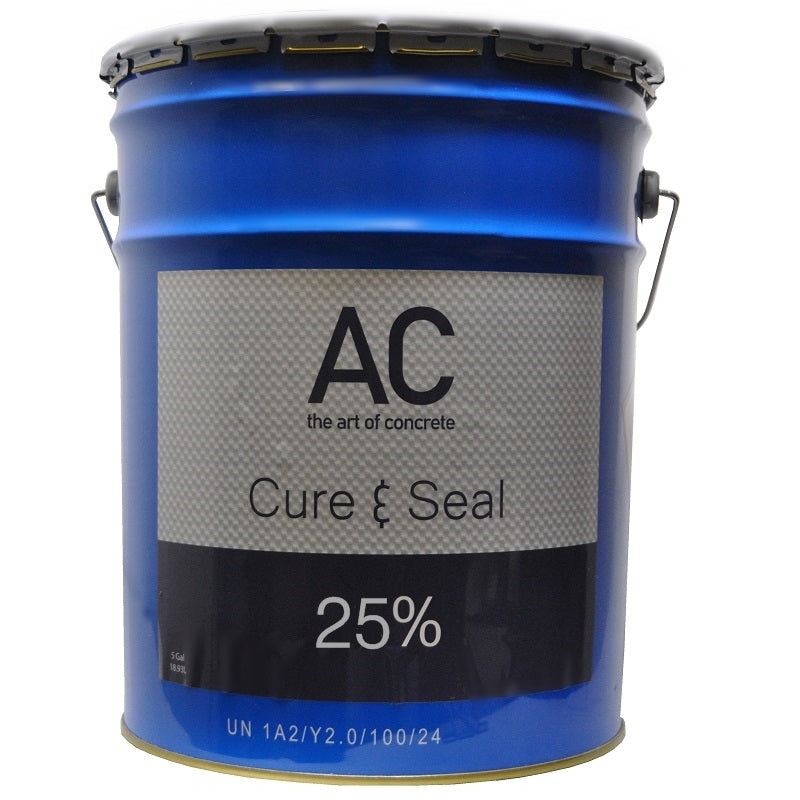 AC the art of concrete 25% Cure & Seal 5 Gallon