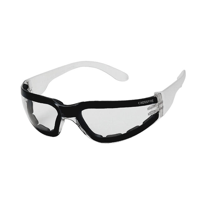 Safety Glasses CrossFire Foam Lined Clear (544 AF CA)