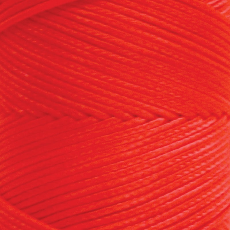 Fluorescent Orange Braided Nylon Mason's Line - 500' on EZ-Winder BC346W