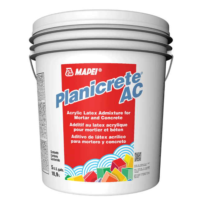 Planicrete AC Acrylic Latex Admixture for Mortar 1 Gallon
