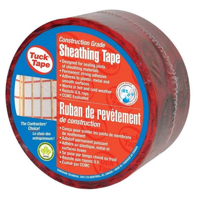 Tuck Tape Red Contractors Sheathing
