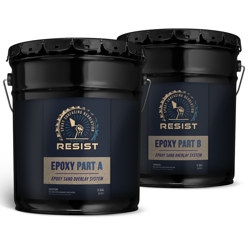 Resist Epoxy Sand Overlay System