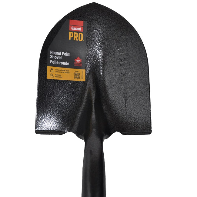 Shovel - Pro Series Round Point Blade Long Wood Handle GHFFR1FL / 811957