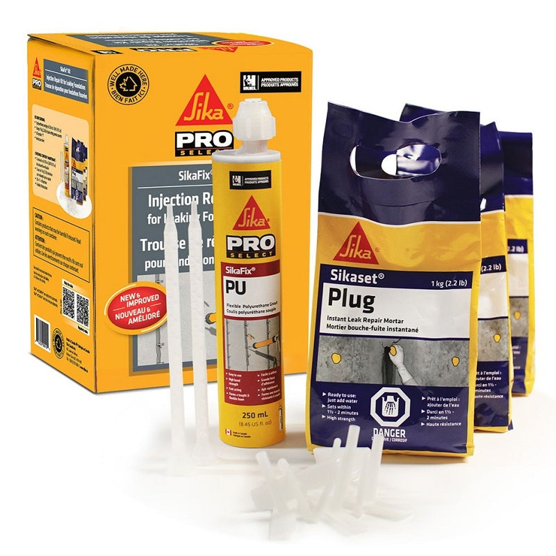 SikaFix Kit Injection Crack Repair